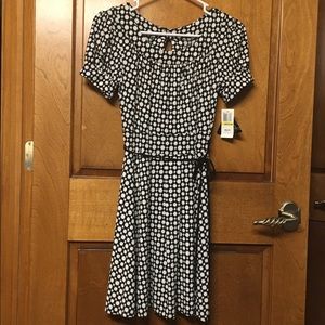 City Triangles black and white dress